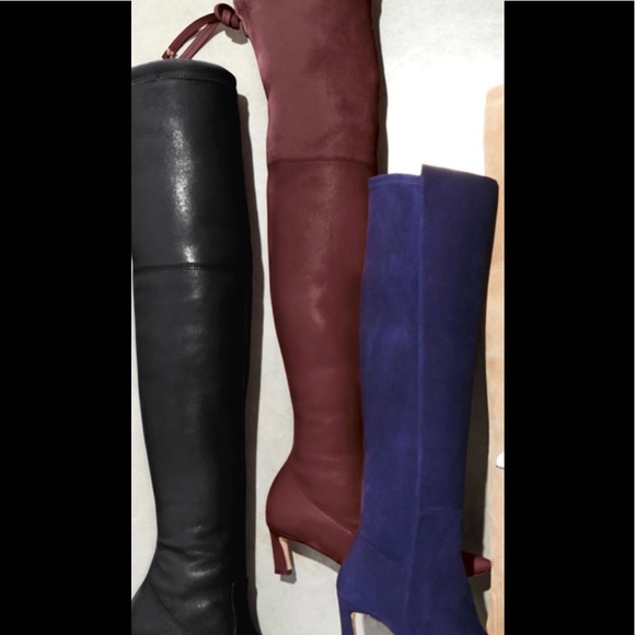 Never Worn Stuart Weitzman Over the Knee Boots 6.5 - Picture 5 of 7